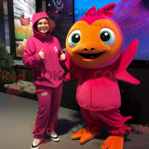 Personnage mascotte d un...