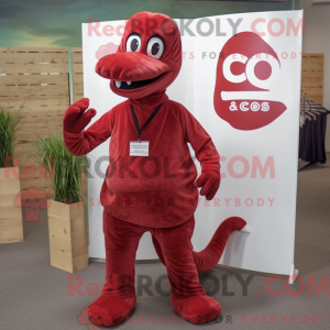 Personnage mascotte d un...