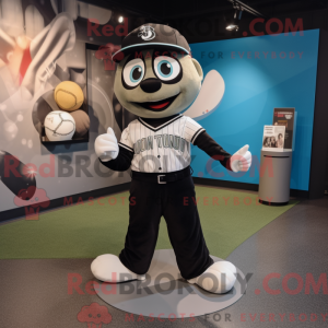 Mascot character of a Black...