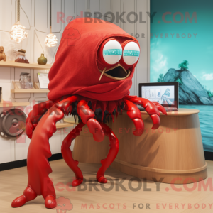 Mascot karakter van een...