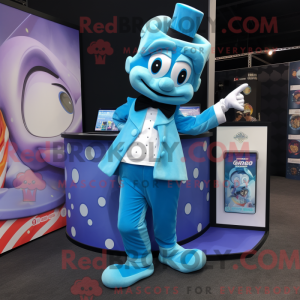 Personagem de máscara de um...