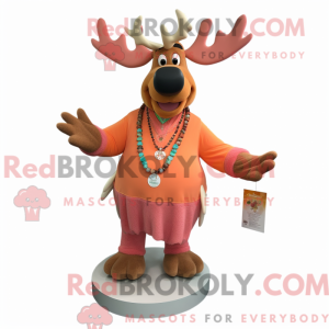 Postava maskota Peach Moose...