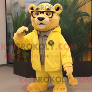 Mascottekarakter van een...