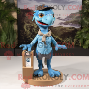 Mascottekarakter van een...