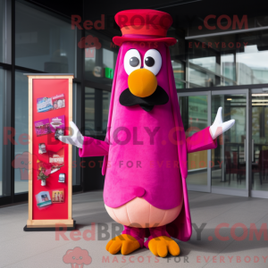 Personaje mascota de un Hot...