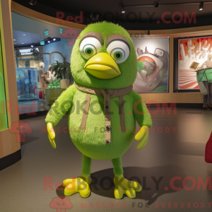 Mascot character of a Lime...