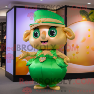 Mascot character of a Peach...