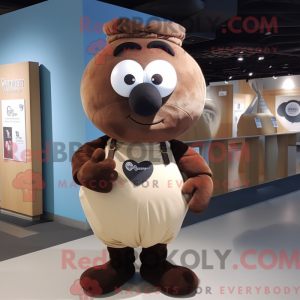 Mascot karakter van een...