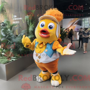 Personnage mascotte d un...