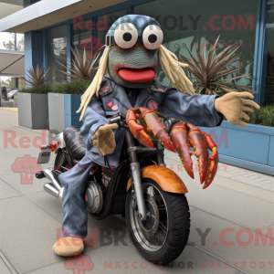 Mascot karakter van een...