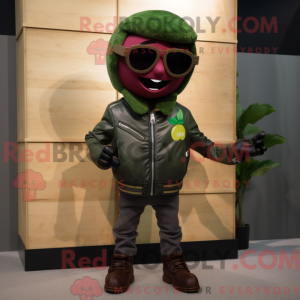 Personnage mascotte d Olive...