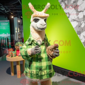 Mascot character of a Lime...