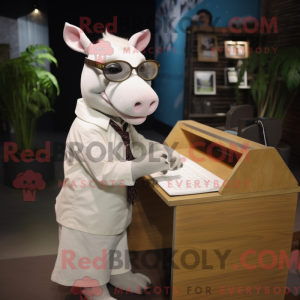 Mascottekarakter van een...