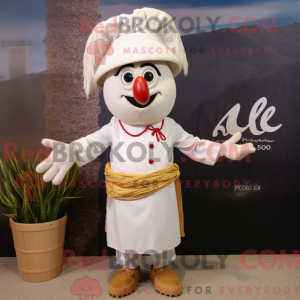 Mascot karakter van een...