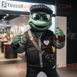 Maskottchen einer Anakonda...