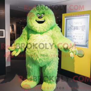 Mascottefiguur van een...