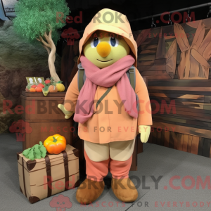 Mascot karakter van een...