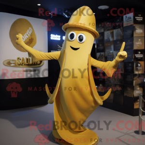 Mascottefiguur van een...