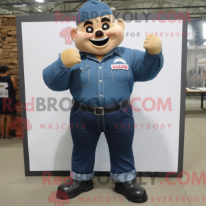 Personnage mascotte d un...