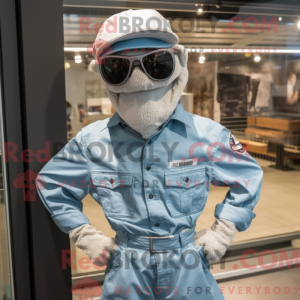 Maskotkarakter z Silver...