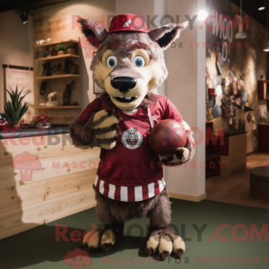 Mascot character of a...