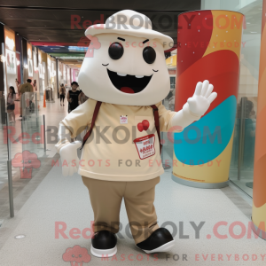 Mascottekarakter van een...