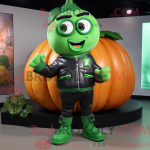 Personaggio mascotte zucca...