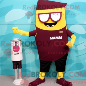 Mascot character of a...