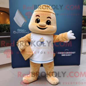 Mascot character of a Cream...
