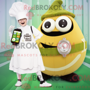 Maskot karakter av en Cream...