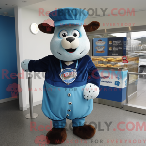 Mascot karakter van een...