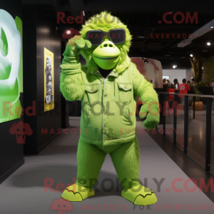 Personnage mascotte d un...
