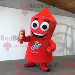 Mascot character of a Red...