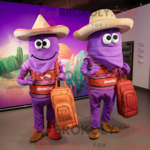 Maskot karakter af en...