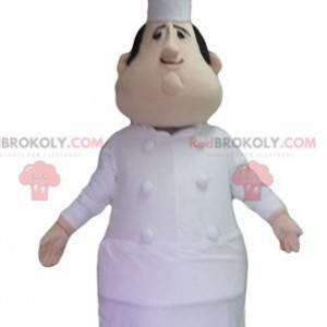 Plump and very realistic chef mascot - Redbrokoly.com