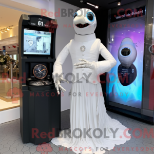 Mascottefiguur van een...