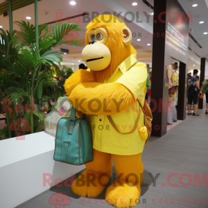 Mascot karakter van een...