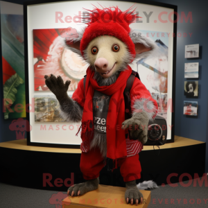 Postava maskota Red Aye-Aye...