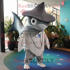 Mascottefiguur van een...