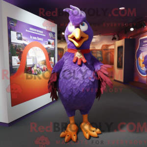 Mascottefiguur van een...