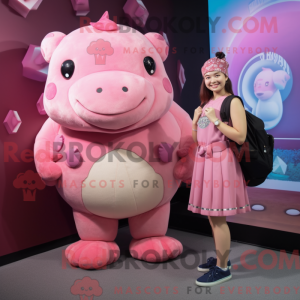 Personnage mascotte d un...