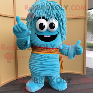 Personnage mascotte d un...