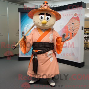 Personagem de máscara de um...
