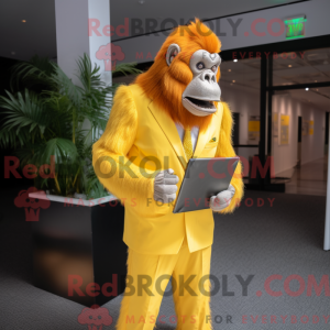 Mascot character of a...
