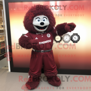 Mascot karakter van een...