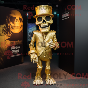 Mascot character of a Gold...