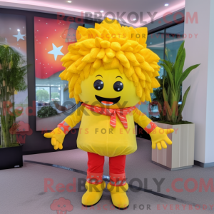 Mascot character of a Lemon...