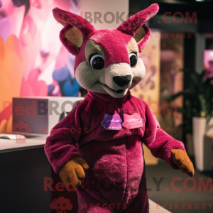 Mascot character of a...
