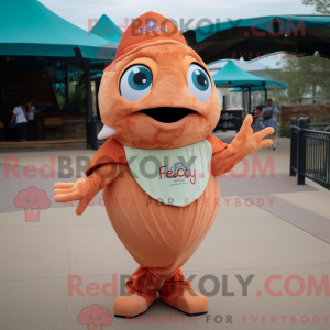 Mascot karakter van een...