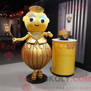 Mascot character of a Gold...